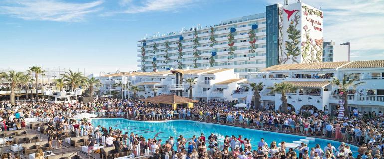 Party hotels in Ibiza