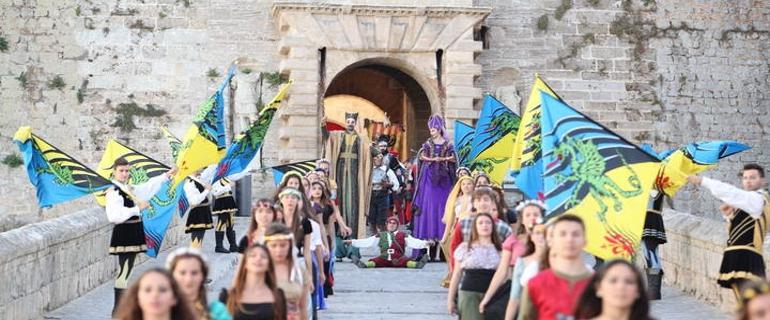 The ancient heart of Ibiza keeps pounding at the medieval festival