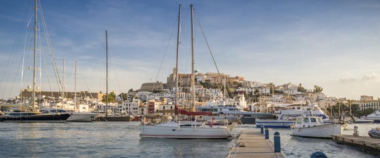 Moorings in Ibiza