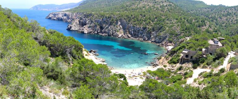 5 hidden coves in the north of Ibiza